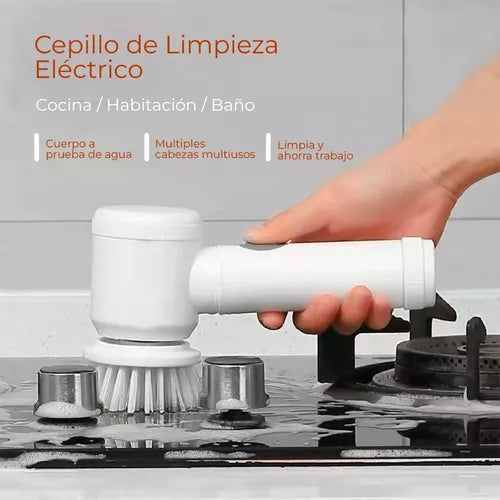 MINI CEPILLO LIMPIZA 5 EN 1 ELÉTRICO + ENVÍO GRATIS