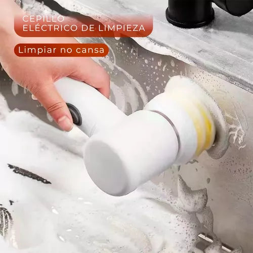 MINI CEPILLO LIMPIZA 5 EN 1 ELÉTRICO + ENVÍO GRATIS