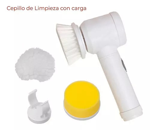 MINI CEPILLO LIMPIZA 5 EN 1 ELÉTRICO + ENVÍO GRATIS